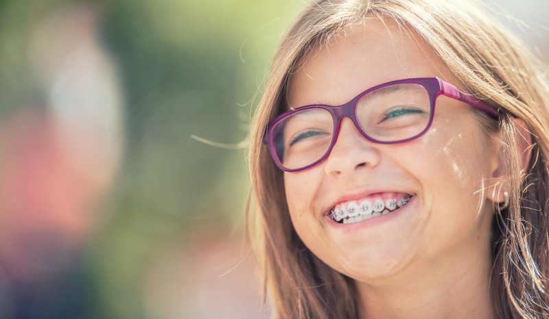 A patient about to experience life after braces